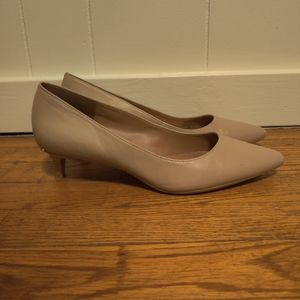 Calvin Klein Pointed Toe Kitten Heels